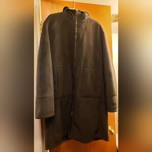 Warm Faux Shearling Coat